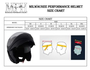 Milwaukee Performance Helmets MPH9801DOT Expedition Modular Matte Black Helmet - Image 5