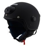 Milwaukee Performance Helmets  MPH9802DOT ‘Vision’ Matte Black 3/4 Open Face Helmet with HD Camera and Bluetooth System - Image 10
