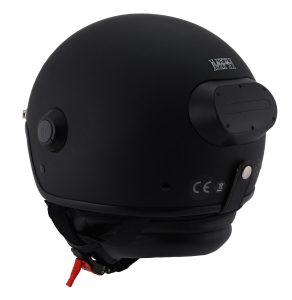 Milwaukee Performance Helmets  MPH9802DOT ‘Vision’ Matte Black 3/4 Open Face Helmet with HD Camera and Bluetooth System - Image 7