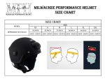 Milwaukee Performance Helmets  MPH9802DOT ‘Vision’ Matte Black 3/4 Open Face Helmet with HD Camera and Bluetooth System - Image 5