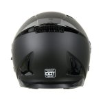 Milwaukee Performance Helmets MPH9805DOT Shift Open Face 3/4 Matte Black Helmet Biker w/ Drop Down Visor - Image 11