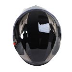 Milwaukee Helmets MPH9806DOT Ionized Gloss Black Advanced Motorcycle Modular Helmet Biker w/ Drop Down Visor - Image 15