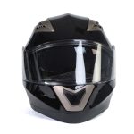 Milwaukee Helmets MPH9806DOT ‘Ionized’ Gloss Black Modular Helmet for Men and Women Biker w/ MP7922FMSET Heated Balaclava Bundle - Image 14