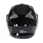Milwaukee Helmets MPH9806DOT Ionized Gloss Black Advanced Motorcycle Modular Helmet Biker w/ Drop Down Visor - Image 12