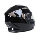 Milwaukee Helmets MPH9806DOT Ionized Gloss Black Advanced Motorcycle Modular Helmet Biker w/ Drop Down Visor - Image 13