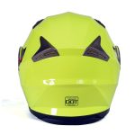 Milwaukee Helmets MPH9809DOT ‘Ionized’ Neon Yellow Modular Helmet for Men and Women Biker w/ MP7922FMSET Heated Balaclava Bundle - Image 17