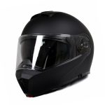 Milwaukee Helmets MPH9812DOT Flat Black Menace Advanced Motorcycle Modular Helmet Biker w/ Drop Down Visor - Image 16