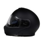 Milwaukee Helmets MPH9812DOT Flat Black Menace Advanced Motorcycle Modular Helmet Biker w/ Drop Down Visor - Image 10