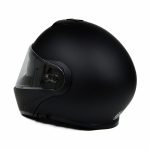 Milwaukee Helmets MPH9812DOT Flat Black Menace Advanced Motorcycle Modular Helmet Biker w/ Drop Down Visor - Image 11