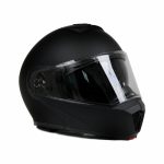 Milwaukee Helmets MPH9812DOT Flat Black Menace Advanced Motorcycle Modular Helmet Biker w/ Drop Down Visor - Image 8