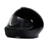 Milwaukee Helmets MPH9813DOT Gloss Black Menace DOT Approved Motorcycle Modular Helmet w/ Drop Down Visor - Image 10