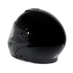 Milwaukee Helmets MPH9813DOT Gloss Black Menace DOT Approved Motorcycle Modular Helmet w/ Drop Down Visor - Image 11