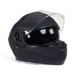 Milwaukee Helmets MPH9814DOT ‘Breeze’ Flat Black Modular Helmet for Men and Women Biker w/ MP7922FMSET Heated Balaclava Bundle - Image 13