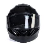 Milwaukee Helmets MPH9815DOT Breeze Gloss Black Advanced Motorcycle Modular Helmet Biker w/ Drop Down Visor - Image 10