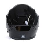 Milwaukee Helmets MPH9815DOT ‘Breeze’ Gloss Black Modular Helmet for Men and Women Biker w/ MP7922FMSET Heated Balaclava Bundle - Image 17