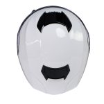Milwaukee Helmets MPH9816DOT Breeze White Advanced Motorcycle Modular Helmet Biker w/ Drop Down Visor - Image 14