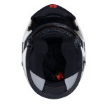 Milwaukee Helmets MPH9816DOT Breeze White Advanced Motorcycle Modular Helmet Biker w/ Drop Down Visor - Image 15