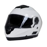 Milwaukee Helmets MPH9816DOT Breeze White Advanced Motorcycle Modular Helmet Biker w/ Drop Down Visor - Image 16