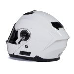 Milwaukee Helmets MPH9816DOT ‘Breeze’ White Modular Helmet for Men and Women Biker w/ MP7922FMSET Heated Balaclava Bundle - Image 15
