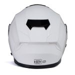 Milwaukee Helmets MPH9816DOT Breeze White Advanced Motorcycle Modular Helmet Biker w/ Drop Down Visor - Image 11