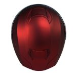 Milwaukee Helmets MPH9817DOT Breeze Red Advanced Motorcycle Modular Helmet Biker w/ Drop Down Visor - Image 14