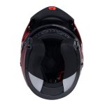 Milwaukee Helmets MPH9817DOT Breeze Red Advanced Motorcycle Modular Helmet Biker w/ Drop Down Visor - Image 15