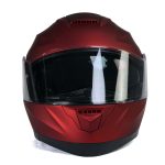 Milwaukee Helmets MPH9817DOT Breeze Red Advanced Motorcycle Modular Helmet Biker w/ Drop Down Visor - Image 10