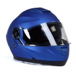 Milwaukee Helmets MPH9818DOT Breeze Blue Advanced Motorcycle Modular Helmet Biker w/ Drop Down Visor - Image 16