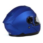 Milwaukee Helmets MPH9818DOT Breeze Blue Advanced Motorcycle Modular Helmet Biker w/ Drop Down Visor - Image 12