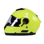 Milwaukee Helmets MPH9819DOT Breeze Green Advanced Motorcycle Modular Helmet Biker w/ Drop Down Visor - Image 11