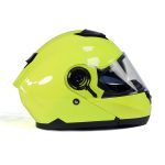 Milwaukee Helmets MPH9819DOT Breeze Green Advanced Motorcycle Modular Helmet Biker w/ Drop Down Visor - Image 15