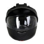Milwaukee Helmets MPH9820DOT Flat Black Ominous Dual Sport Advanced Motorcycle Modular Helmet Biker - Image 9