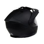 Milwaukee Helmets MPH9820DOT Flat Black Ominous Dual Sport Advanced Motorcycle Modular Helmet Biker - Image 14