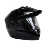 Milwaukee Helmets Gloss Black Ominous Dual Sport Advanced Motorcycle Modular Helmet DOT Approved MPH9821DOT - Image 8