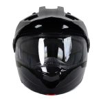 Milwaukee Helmets Gloss Black Ominous Dual Sport Advanced Motorcycle Modular Helmet DOT Approved MPH9821DOT - Image 9