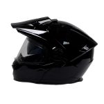 Milwaukee Helmets Gloss Black Ominous Dual Sport Advanced Motorcycle Modular Helmet DOT Approved MPH9821DOT - Image 11