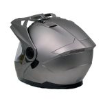 Milwaukee Helmets Silver Ominous Dual Sport Advanced Motorcycle Modular Helmet Biker DOT Approved MPH9822DOT - Image 12