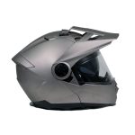 Milwaukee Helmets Silver Ominous Dual Sport Advanced Motorcycle Modular Helmet Biker DOT Approved MPH9822DOT - Image 15