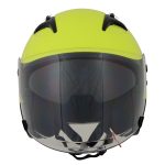 Milwaukee Helmets MPH9823DOT Shift Open Face 3/4 Neon Yellow Helmet Biker w/ Drop Down Visor - Image 16