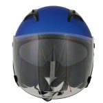 Milwaukee Helmets MPH9825DOT Shift Open Face 3/4 Blue Helmet Biker w/ Drop Down Visor - Image 16