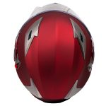 Milwaukee Helmets MPH9826DOT Ionized Flat Red Advanced Motorcycle Modular Helmet w/ Drop Down Visor - Image 17