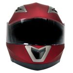 Milwaukee Helmets MPH9826DOT Ionized Flat Red Advanced Motorcycle Modular Helmet w/ Drop Down Visor - Image 11