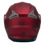 Milwaukee Helmets MPH9826DOT Ionized Flat Red Advanced Motorcycle Modular Helmet w/ Drop Down Visor - Image 16