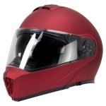 Milwaukee Helmets MPH9827DOT Cypher Flat Red Advanced Motorcycle Modular Helmet w/ Drop Down Visor - Image 15