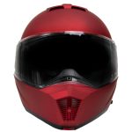 Milwaukee Helmets MPH9827DOT Cypher Flat Red Advanced Motorcycle Modular Helmet w/ Drop Down Visor - Image 10