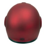 Milwaukee Helmets MPH9827DOT Cypher Flat Red Advanced Motorcycle Modular Helmet w/ Drop Down Visor - Image 11