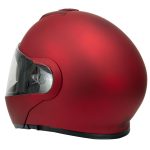 Milwaukee Helmets MPH9827DOT Cypher Flat Red Advanced Motorcycle Modular Helmet w/ Drop Down Visor - Image 12