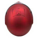 Milwaukee Helmets MPH9827DOT Cypher Flat Red Advanced Motorcycle Modular Helmet w/ Drop Down Visor - Image 13