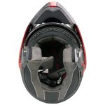 Milwaukee Helmets MPH9827DOT Cypher Flat Red Advanced Motorcycle Modular Helmet w/ Drop Down Visor - Image 14
