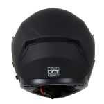 Milwaukee Helmets MPH9835DOT Sweeper Flat Black Advanced Motorcycle Full Face Helmet Biker w/ Drop Down Visor - Image 11
